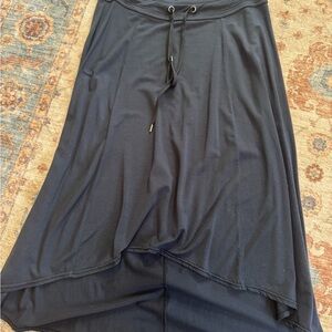 Athleta Black High-Low Women's Skirt